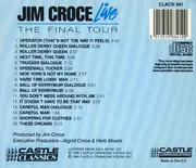 CD - Jim Croce - Jim Croce Live: The Final Tour