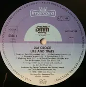 LP - Jim Croce - Life And Times - Gatefold