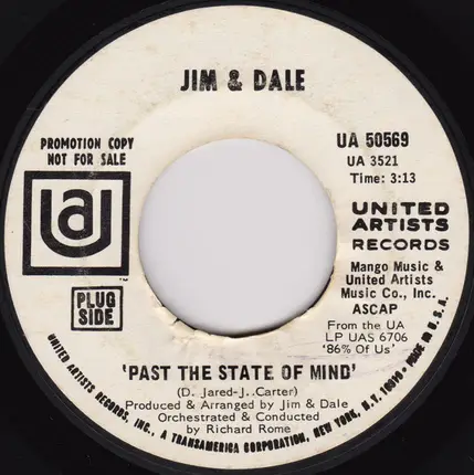 Jim And Dale - Past The State Of Mind / Serena