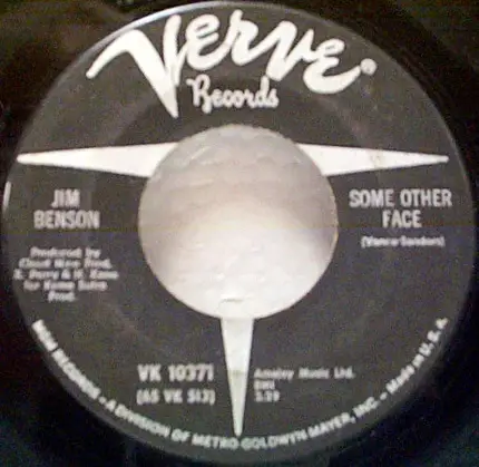 Jim Benson - Some Other Face
