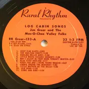 LP - Jim Greer And The Mac-O-Chee Valley Folks - Log Cabin Songs