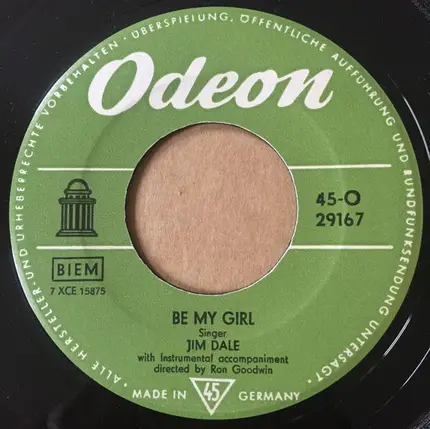 Jim Dale - Be My Girl