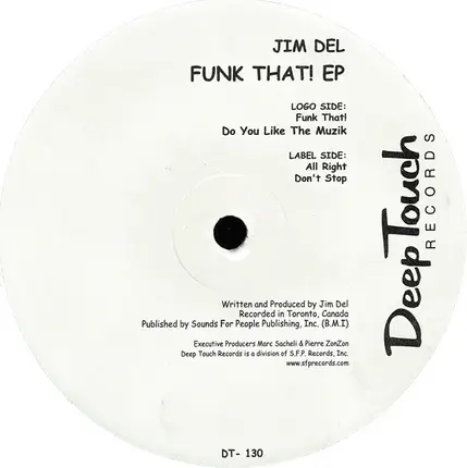 Jim Del - Funk That! EP