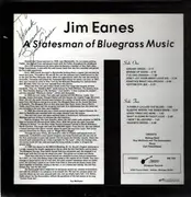 LP - Jim Eanes - A Statesman Of Bluegrass Music - Signed