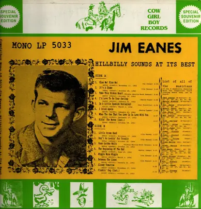 Jim Eanes - Hillbilly Sounds At Its Best