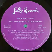 LP - Jim Eanes - Sings The New World Of Bluegrass