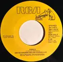 7inch Vinyl Single - Jim Ed Brown & Helen Cornelius - Fools