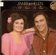 LP - Jim Ed Brown & Helen Cornelius - I'll Never Be Free