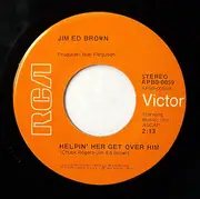 7inch Vinyl Single - Jim Ed Brown - Broad-Minded Man