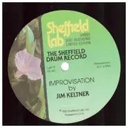 12inch Vinyl Single - Jim Keltner / Ron Tutt - The Sheffield Drum Record - Limited Edition