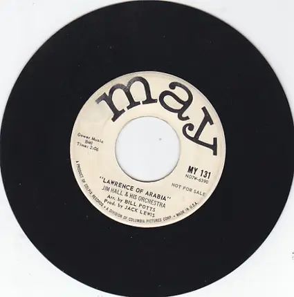 Jim Hall And His Orchestra - Lawrence Of Arabia