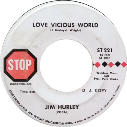 Jim Hurley - Love Vicious World