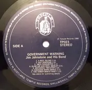LP - Jim Johnstone And His Band - Government Warning - This Record Is Liable To Make You Dance!