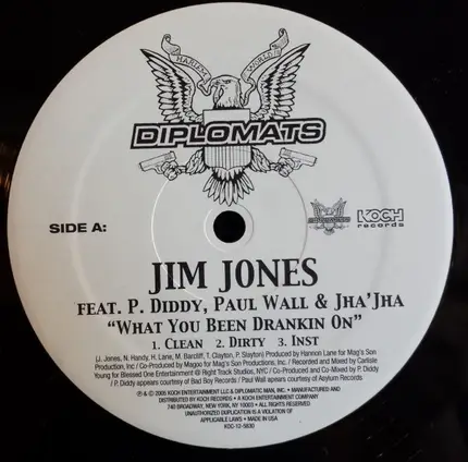 Jim Jones - What You Been Drankin On / G's Up