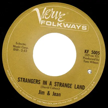 Jim & Jean - Changes / Strangers In A Strange Land