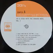 LP - Jim & Jesse With The Virginia Boys - Vol. 1 - Mono / +insert