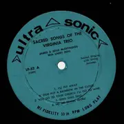 LP - Jim & Jesse With Larry Roll - Sacred Songs Of The Virginia Trio - hand-written cover