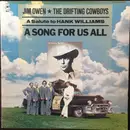 Double LP - Jim Owen & Drifting Cowboys - A Song For Us All - + Poster