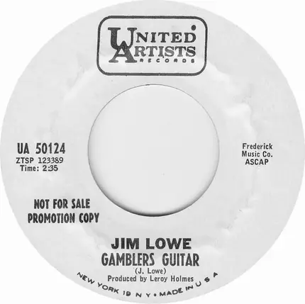 Jim Lowe - Blotson Botten