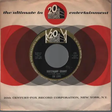 Jim Lowe - Hootenanny Granny / These Bones Gonna Rise Again