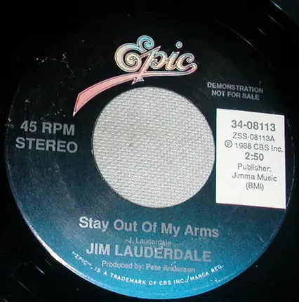 Jim Lauderdale - Stay Out Of My Arms
