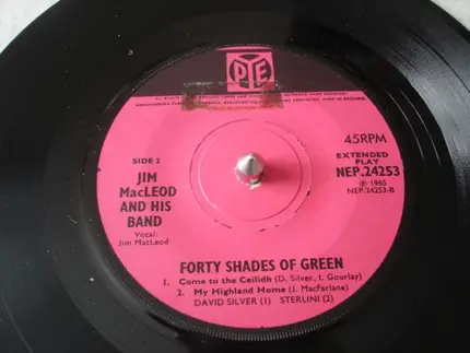 Jim MacLeod & His Band - Forty Shades Of Green