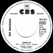7inch Vinyl Single - Jim Massada - Mexico / Hands Up