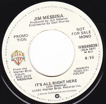Jim Messina - It's All Right Here