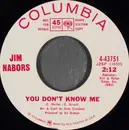 7inch Vinyl Single - Jim Nabors - You Don't Know Me