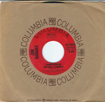 Jim Nabors - Tomorrow Never Comes / It's My Life