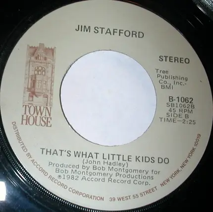 Jim Stafford - What Mama Don't Know / That's What Little Kids Do