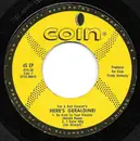 7inch Vinyl Single - Jim Stewart & Bud Stewart - Here's Geraldine!