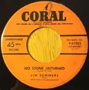 7inch Vinyl Single - Jim Summers - No Stone Unturned