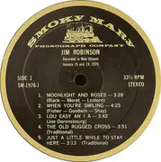 LP - Jim Robinson - Living New Orleans Jazz - 1976