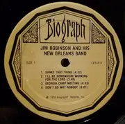 LP - Jim Robinson's New Orleans Band - Jim Robinson And His New Orleans Band