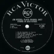 LP - Jim Reeves , Floyd Cramer , Chet Atkins - Jim Reeves, Floyd Cramer, Chet Atkins In Suid-Afrika - Mono