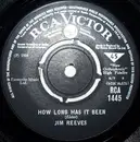 7inch Vinyl Single - Jim Reeves - How Long Has It Been