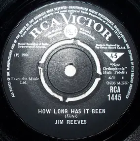 Jim Reeves - How Long Has It Been