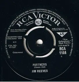 Jim Reeves - Partners / I'm Beginning To Forget You