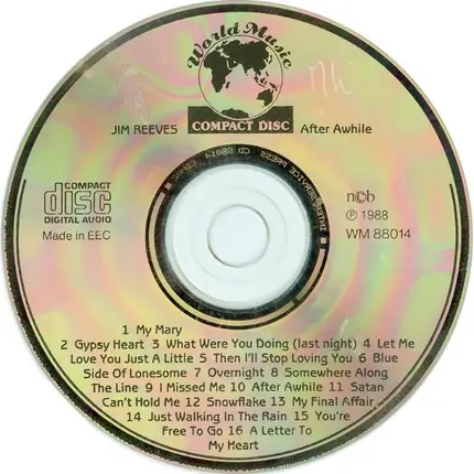 Jim Reeves - After Awhile