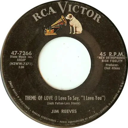Jim Reeves - Blue Boy