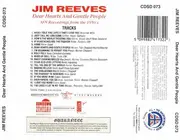 CD - Jim Reeves - Dear Hearts And Gentle People (AFN Recordings From The 1950's)