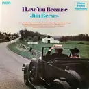 LP - Jim Reeves - I Love You Because - Incl Poster