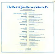 LP - Jim Reeves - The Best Of Jim Reeves Volume IV