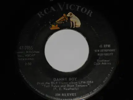 Jim Reeves - The Blizzard / Danny Boy