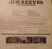 LP - Jim Reeves - We Thank Thee