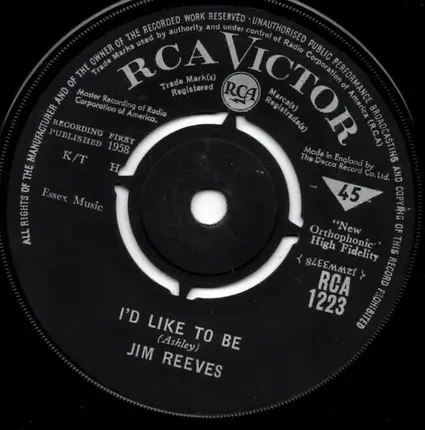 Jim Reeves - Whispering Hope