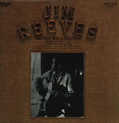 Jim Reeves - Writes You A Record