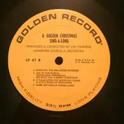 LP - Jim Timmens , The Sandpiper Chorus And Orchestra - A Golden Christmas Sing-A-Long