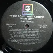 LP - Jim Croce - You Don't Mess Around With Jim - Gatefold